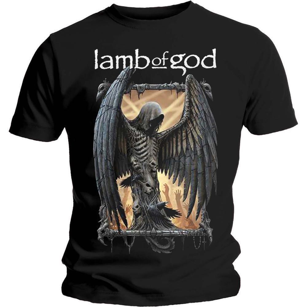Lamb Of God Unisex T Shirt Winged Death